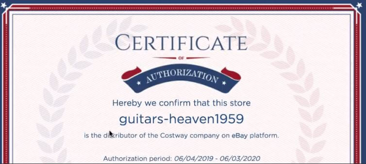 certificat for doing wholesale dropshipping
