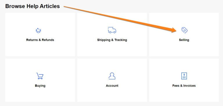 browse help articles