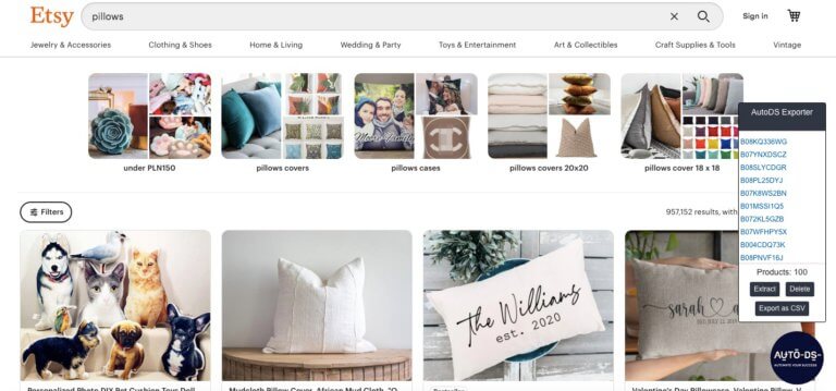 etsy dropshipping