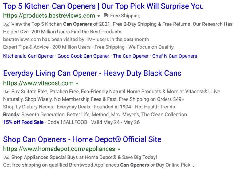 Bing ecommerce Marketing