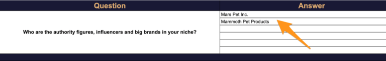 enter audience data