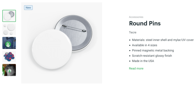 Dropshipping POD Buttons