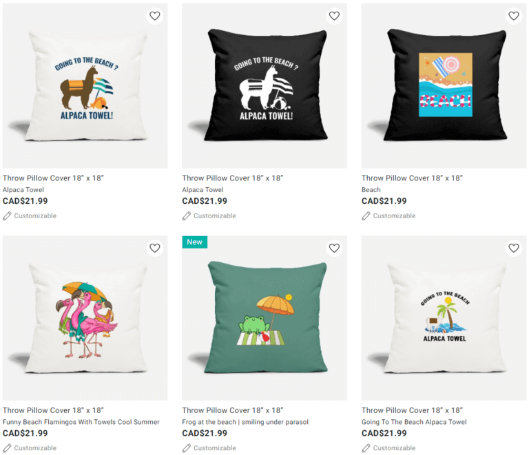 Dropshipping POD Cushion Covers