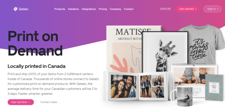Gelato POD Dropshipping Supplier
