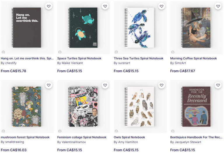 Dropship POD Notebooks