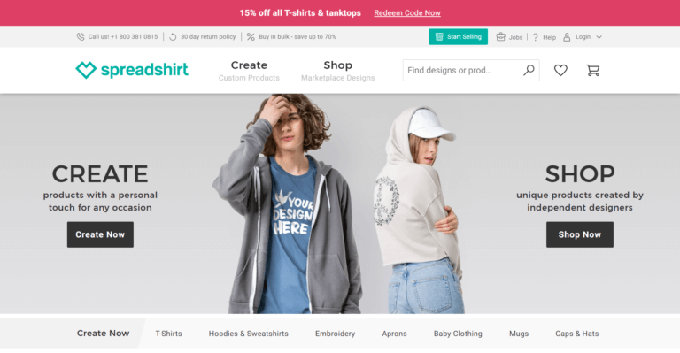 Spreadshirt POD Dropshipping Supplier