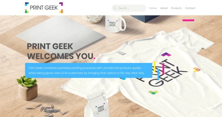 Print Geek POD Dropshipping Supplier
