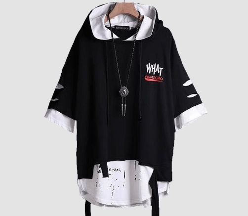 Ripped Hooded T-Shirts Trending Products to dropship