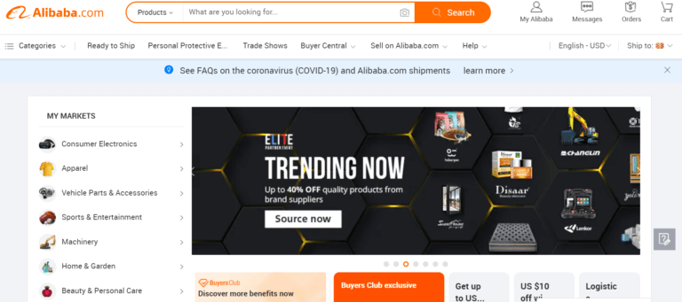 Alibaba wholesale dropshipping supplier