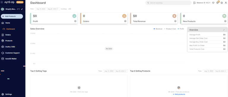 AutoDS automatic tracking updates