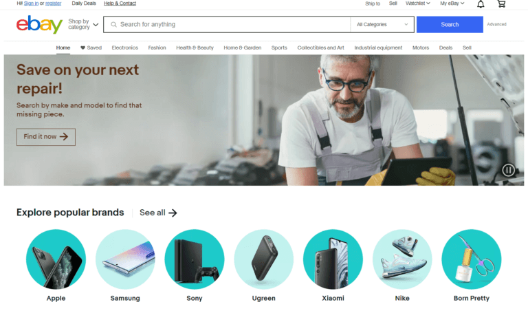 eBay retail dropshipping supplier