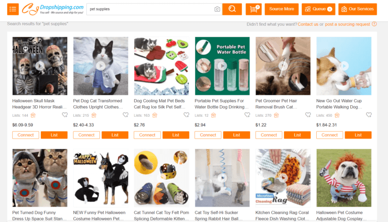 CJDropshipping dropship pet supplier UK