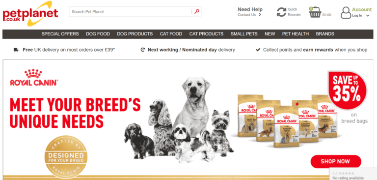 Pet Planet dropship pet supplier UK