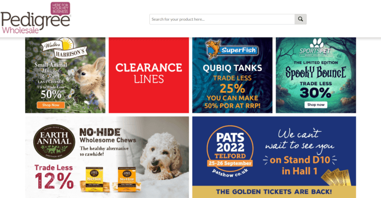 Pedigree Wholesale dropship pet supplier UK
