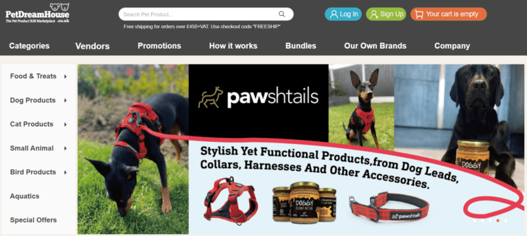 Pet Dream House dropship pet supplier UK
