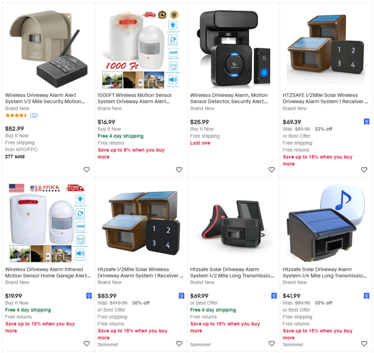 alarm system ebay best sellers