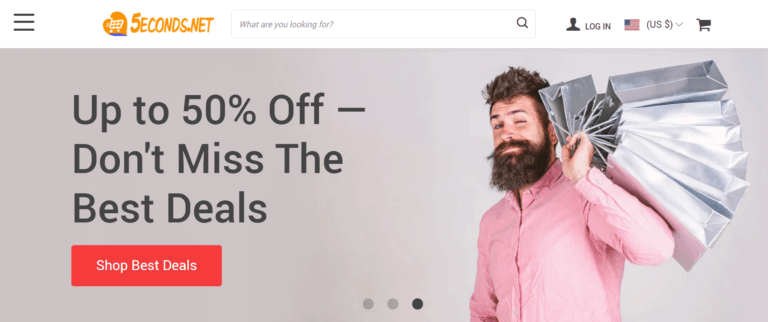5econds General Online Store