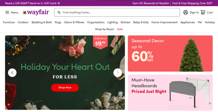 eBay Dropshipping Supplier Wayfair
