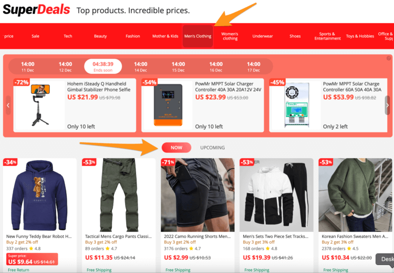 AliExpress Super Deals dropshipping to scale our business