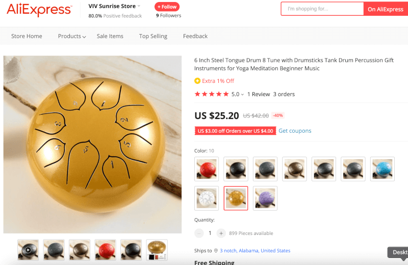 Yoga Meditation Steel Drum Supplier's Website