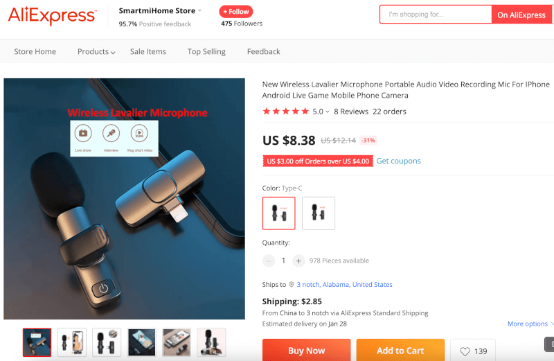 Wireless Lavalier Microphone Supplier's Website