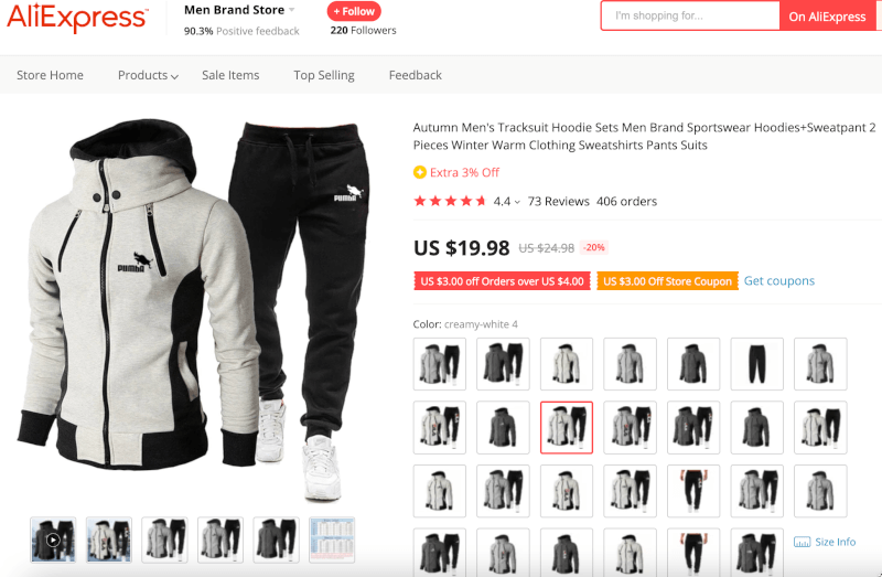 Insulated Hooded Winter Jacket Supplier's Website