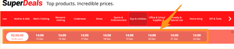 Super Deals Dropahipping Now section