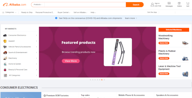 Alibaba wholesale dropshipping supplier 2023