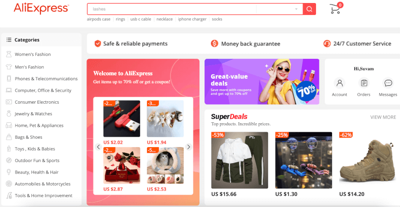 AliExpress retail dropshipping supplier 2023