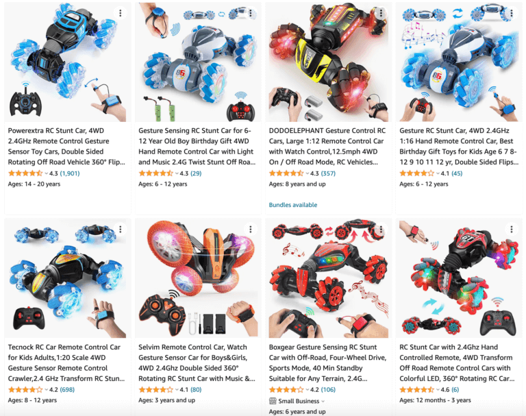 Hand Gesture Remote Control Car toys dropshipping