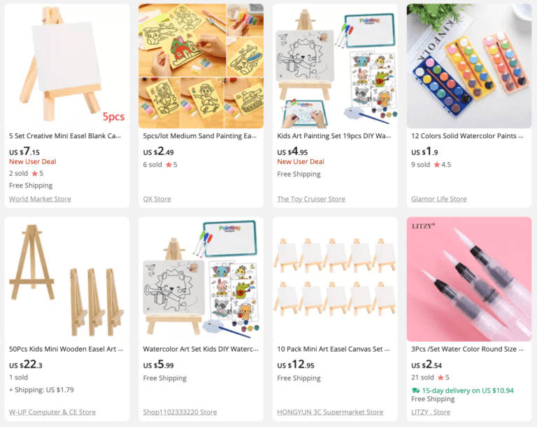 Art Easel Set For Kids