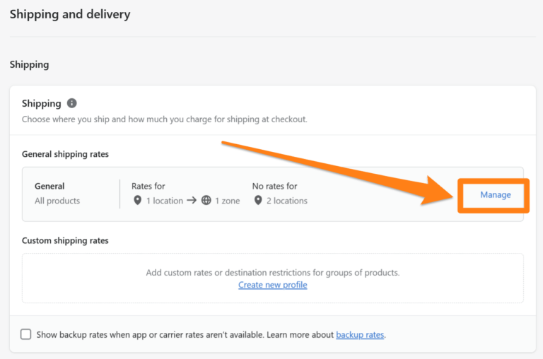 How To Set Up Shipping On Shopify For Dropshipping Manage Shipping