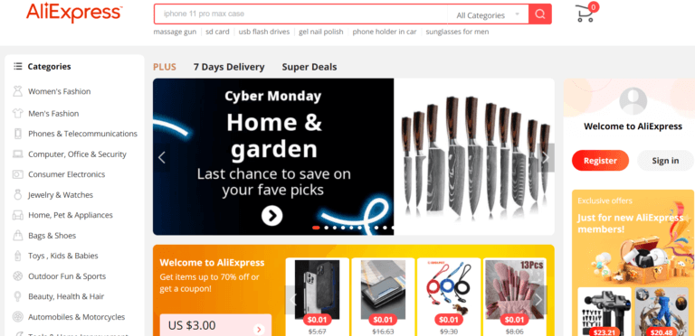 AliExpress dropshipping swimwear supplier