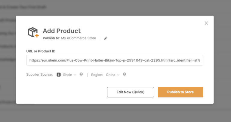 Automatic product imports with AutoDS