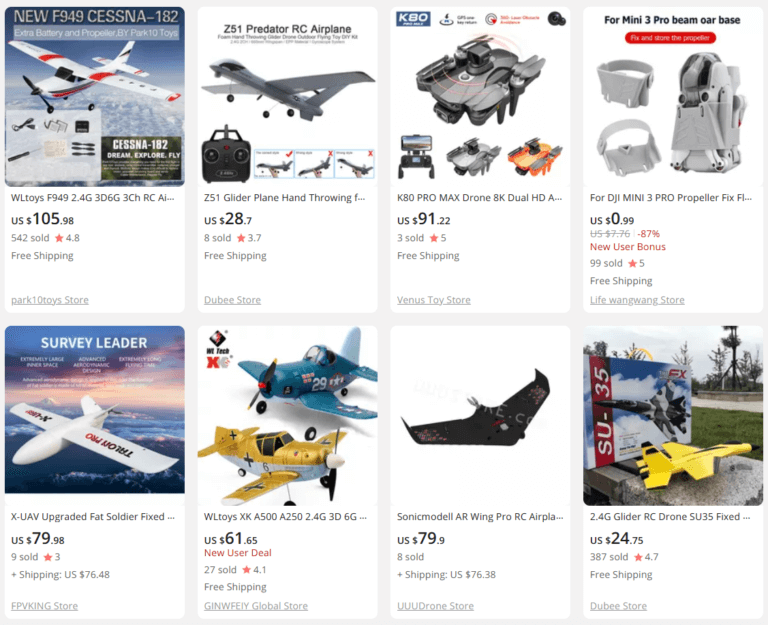 Dropshipping Drones Fixed-Wing Drone