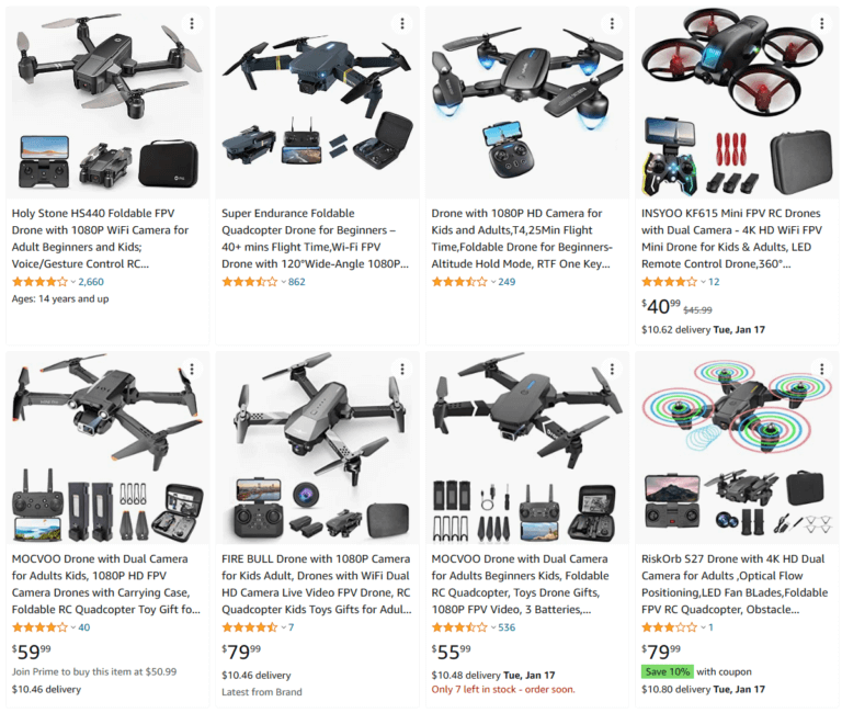 Dropshipping Drones Dual HD Camera Drone