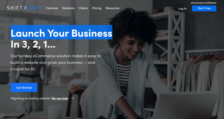 Dropshipping Website Builder Shift4Shop