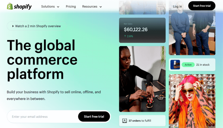 Dropshipping Website Builder Shopify