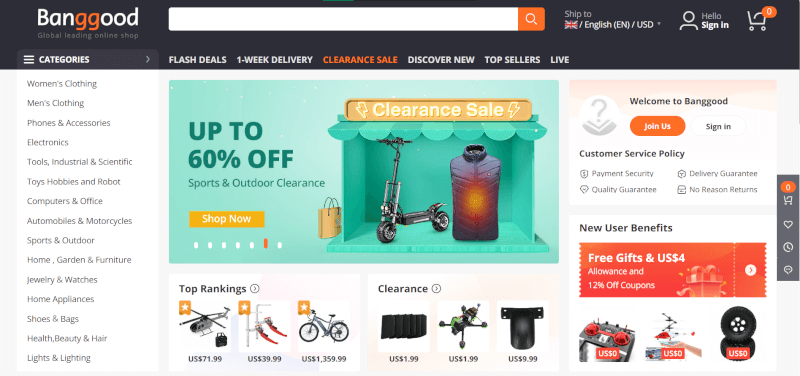 Shopify Dropshipping Retail Supplier Banggood