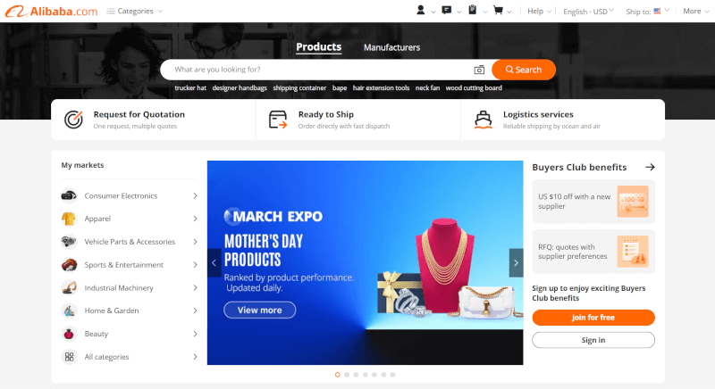 Shopify Dropshipping Wholesale Supplier Alibaba