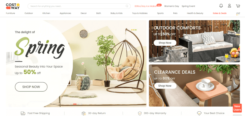  Shopify Dropshipping Wholesale Supplier Costway