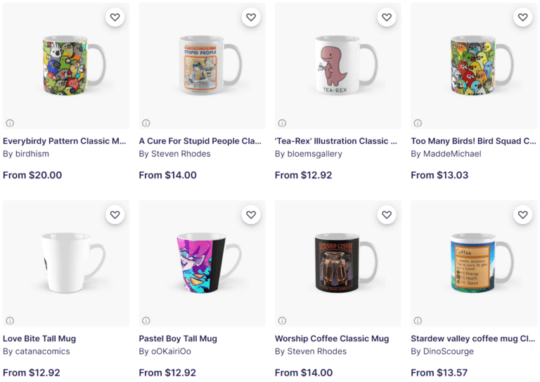 Print On Demand Dropshipping Mugs