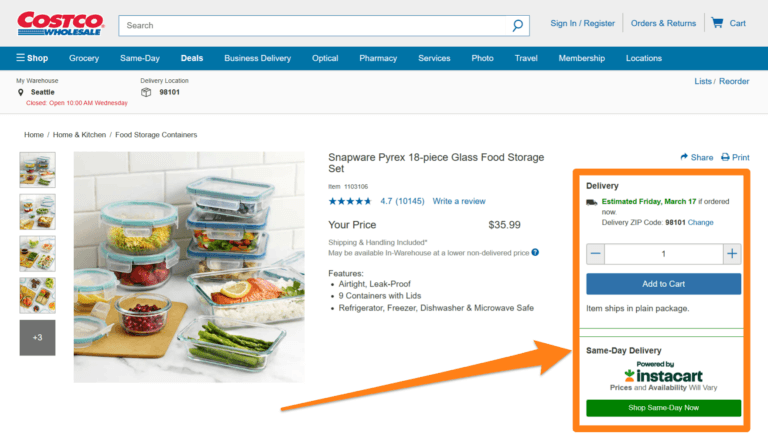 Fast Dropshipping Supplier Costco