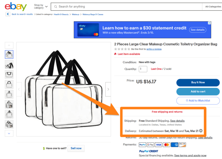 Fast Dropshipping Supplier eBay