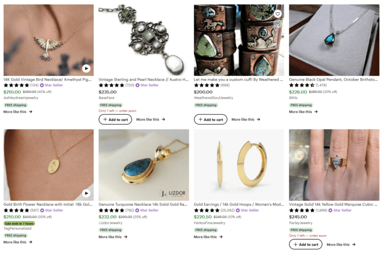 High Profit Margin Products Jewelry