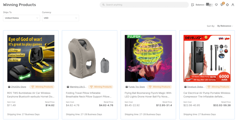 AutoDS Product Research Hub