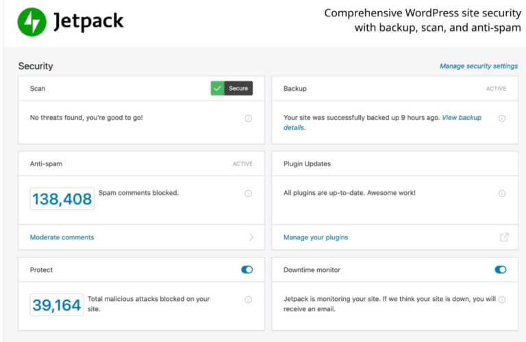 JetPack dropshipping website plugin
