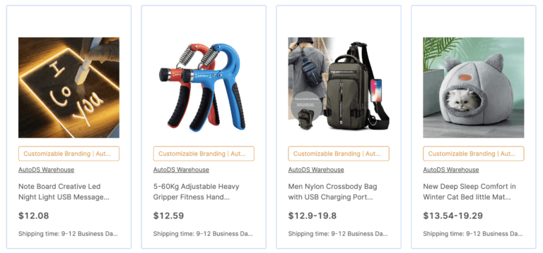 AutoDS warehouse dropshipping supplier