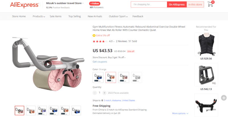 Ab Wheel Roller Source