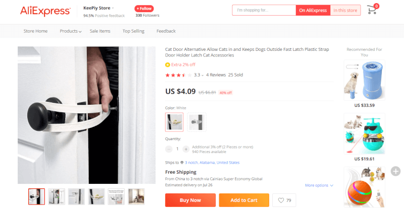 Cat Door Holder Source